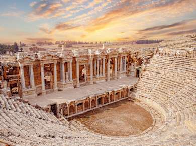 Hierapolis, Amphitheater, Pamukkale