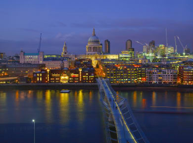 London, Millennium Bridge