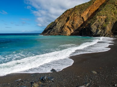 Vallehermoso, Playa de Vallehermoso