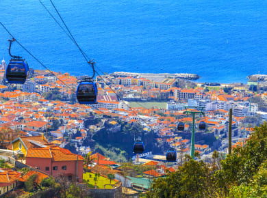 Funchal, Teleférico do Monte