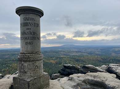 Blick vom Großen Zschirnstein