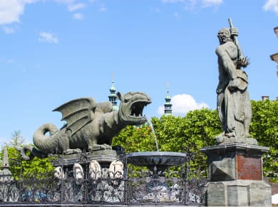 Klagenfurt, Lindwurmbrunnen