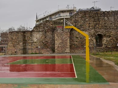 Byzantinische Stadtmauer