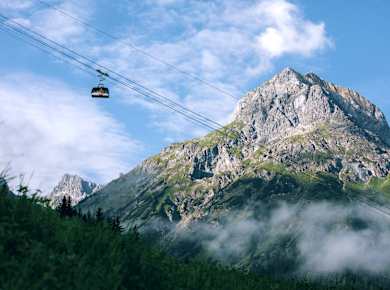 Lech, Rüfikopf-Seilbahn