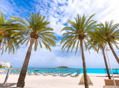 Mallorca Südwesten, Magaluf Strand