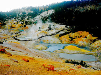 Manzanita Lake, CA, Lassen Volcanic National Park
