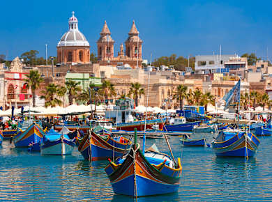 Marsaxlokk, Fischerdorf