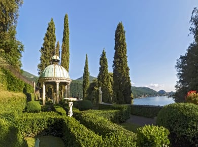 Morcote, Parco Scherrer