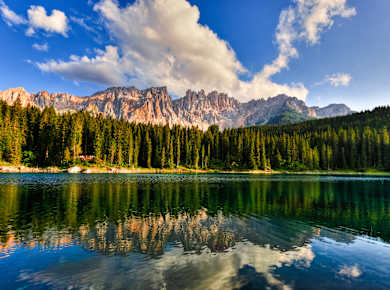Rosengarten, Motorradtour Südtirol: Burgen und Bergpanorama