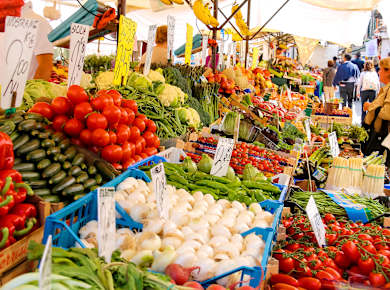 Venedig, Obst- und Gemüsemarkt Erberia