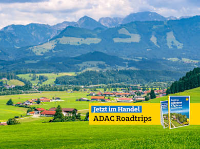 Panoramasicht auf Sonthofen