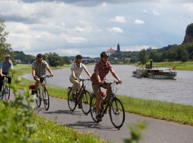 Pirna, Elberadweg