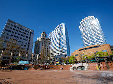 Portland, OR, Pioneer Courthouse Square