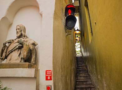 Die engste Straße von Prag