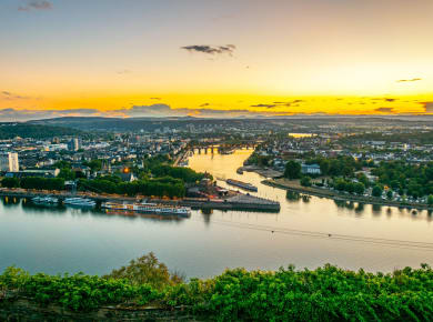 Rhein, Deutsches Eck