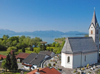 Seebruck, Pfarrkirche St. Thomas und St. Stephan