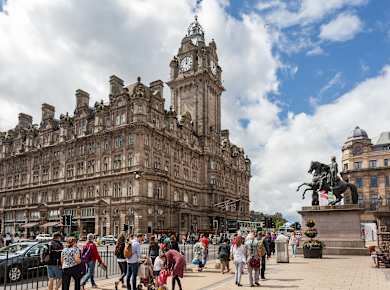 Edinburgh, The Balmoral Hotel