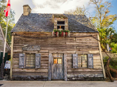 St. Augustine, Oldest Wooden Schoolhouse
