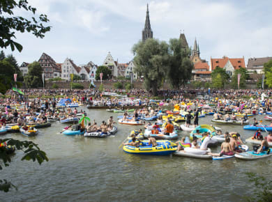 Ulm, Nabada