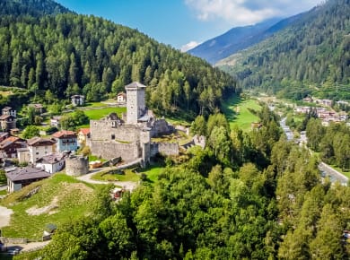 Val di Sole, Burg St. Michael in Ossana