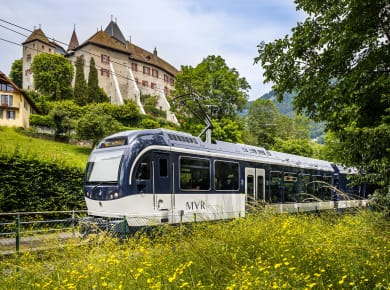 Vevey, Panorama-Zugfahrt