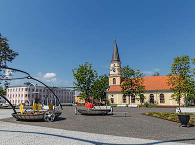 Võru, Hauptplatz von Võru