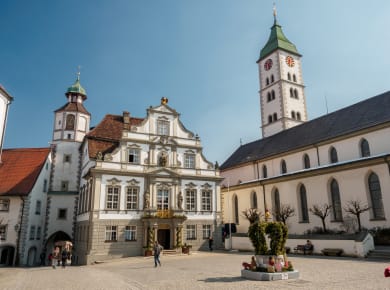 Wangen im Allgäu, Marktplatz