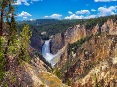 Yellowstone National Park, WY, Grand Canyon of the Yellowstone
