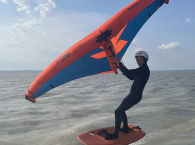 Wingfoilen am Neusiedler See