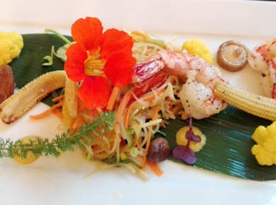 Dinner for two, auf den Tellern von uns angerichtet. Gerne verwenden wir auch Ihr Porzellan