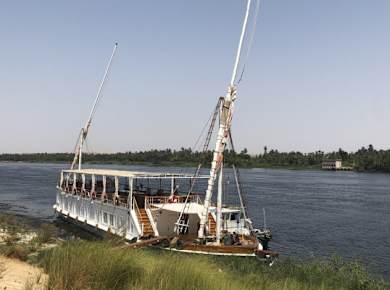 Dahabeya Nilschiff