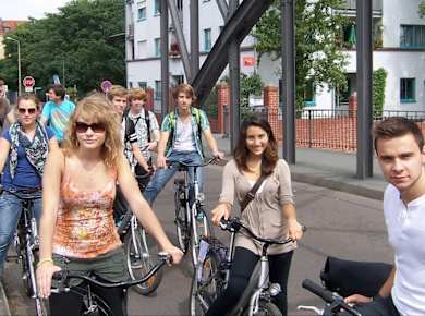 Unsere Guides führen Sie bei unsere Fahrradtour durch Leipzig zu den interessantesten Schauplätzen.
