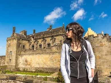 Loch Lomond, The Trossachs National Park und Stirling Castle ab Glasgow