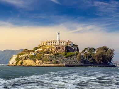 Alcatraz-Tickets mit San Francisco 2-tägigem Hop-on-Hop-off inklusive Nachttour