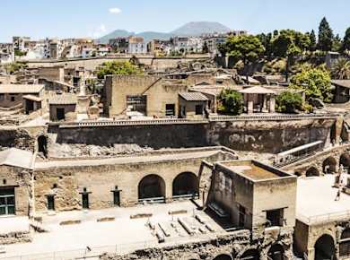 Vesuv- und Herculaneum-Tour mit Transport