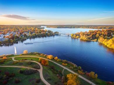 2 hour-cruise around seven lakes in Wannsee and Havel