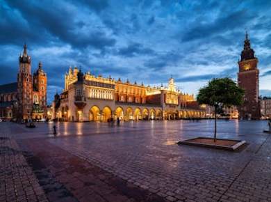 Gruseliger nächtlicher Spaziergang durch Krakau
