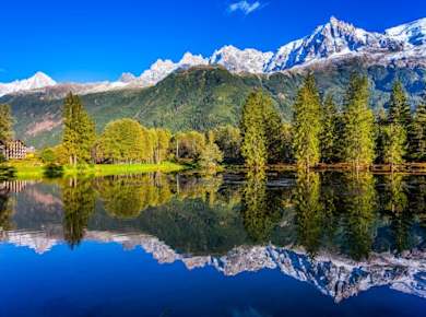 Von Genf nach Chamonix Mont Blanc mit dem Bus hin und zurück