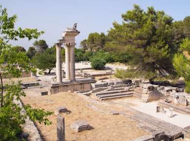 Eintrittskarten für die archäologische Stätte Glanum