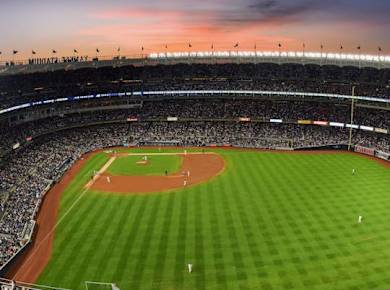 Eintrittskarten für Heimspiele der New York Yankees