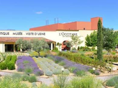L'OCCITANE en Provence - kostenfreie Besichtigung des Werks, des Museumsshops und des Gartens