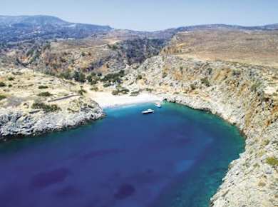 Bootsfahrt und Schnorchelausflug in Chania bei Menies