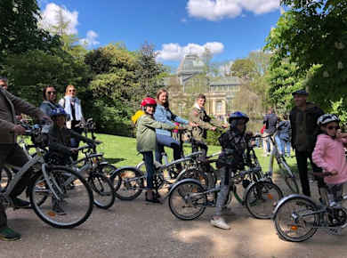 Retiro Park Fahrrad- oder E-Bike-Tour in Madrid