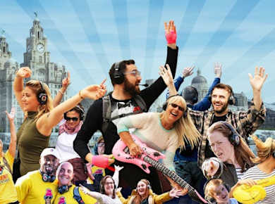 Ein Silent-Disco-Abenteuer in Liverpool