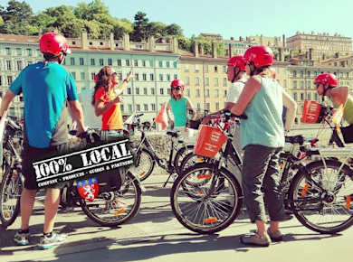 3-stündige E-Bike-Tour mit Verkostung in Lyon