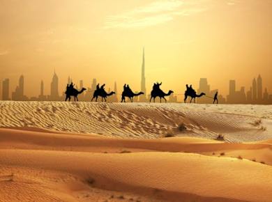 Ganztägige Kleingruppentour durch Dubai und abendliche Wüstensafari