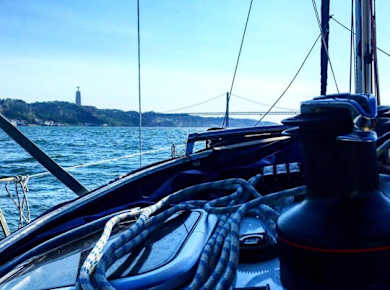 Lissabon Segelboot Morgen Tour