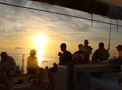 Sunset Sail auf Schoner America 2.0