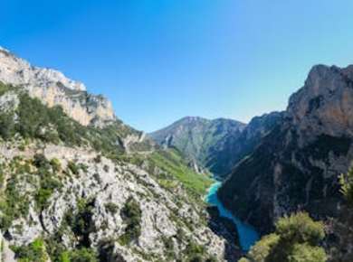 Eintägige Tour in die Verdonschlucht und nach Moustiers Sainte Marie ab Aix-en-Provence