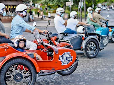Individuelle Privattour durch Paris auf einem Motorrad mit Beiwagen